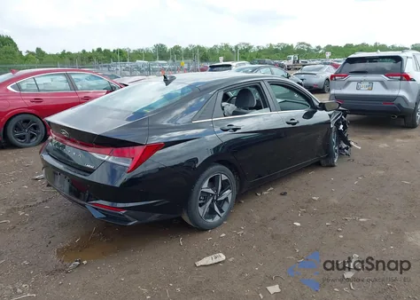 2023 Hyundai Elantra Limited z USA, uszkodzony, nr VIN KMHLP4AG5PU607148